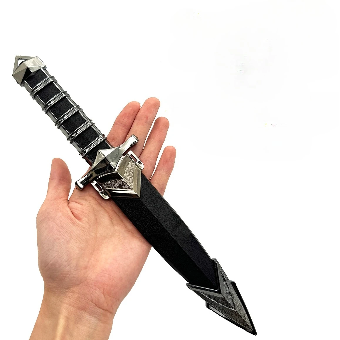 Mini espada de tiburón de 27 CM, cuchillo en miniatura hecho a mano, cuchillo decorativo coleccionable y adorno de espada, regalo creativo para amigo, juguete para niño