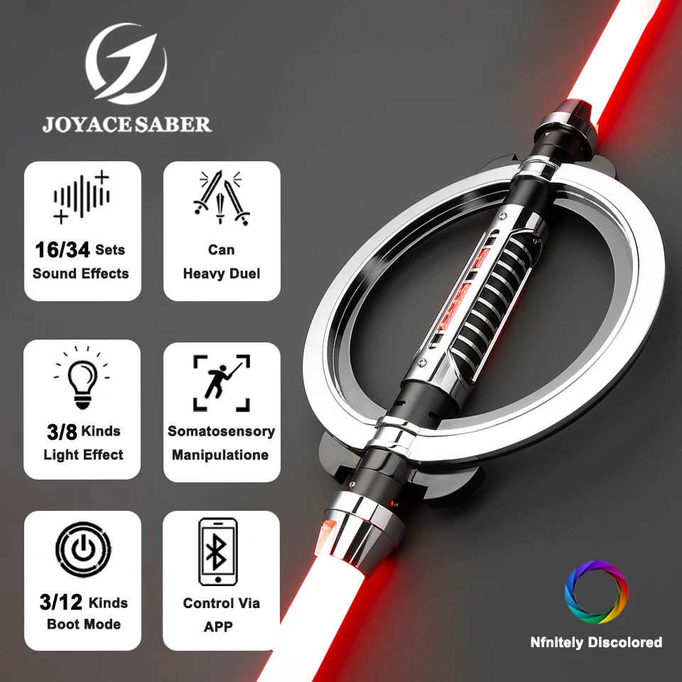 Lightsaber Grand Inquisitor Neopixel Light Saber Jedi Pixel Laser Sword Metal Handle Cosplay Luminous Dueling Xenopixel Sabers