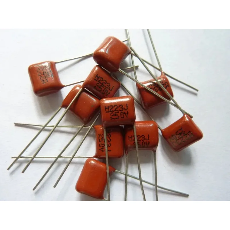 

20pcs CBB 223 250V 223J CL21 0.022uF 22nF P8 Metallized Polypropylene Film Capacitor