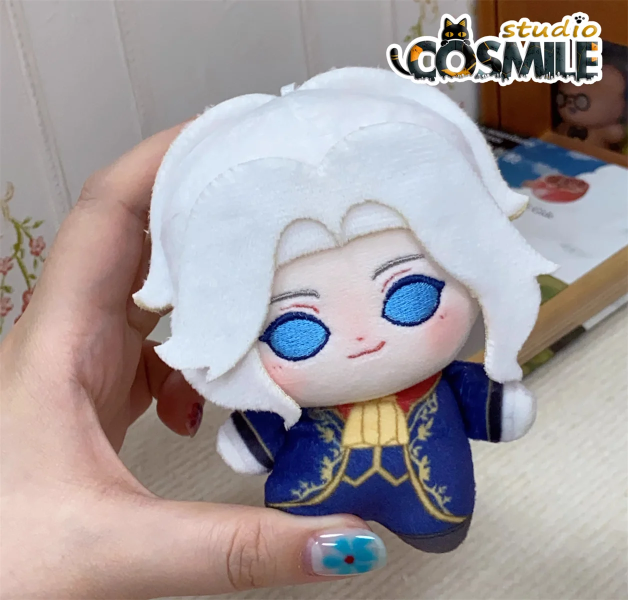 Identity V Hunter Joseph Desaulniers Photographer Former Count Desaulniers Plush Starfish Size 10cm Nuigurumi Doll Toy Gift YK