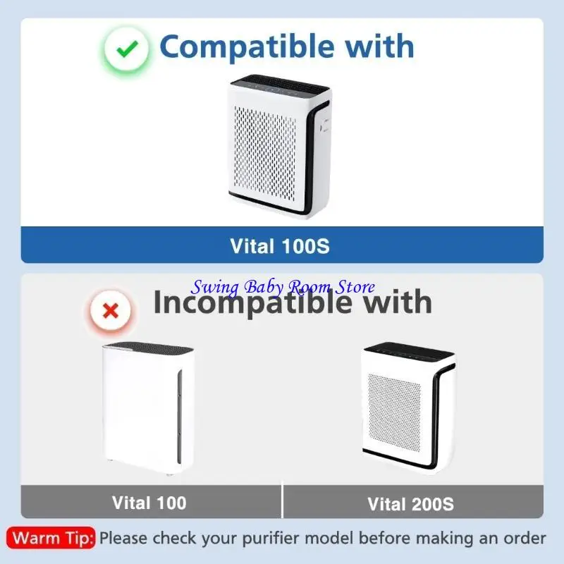 K1AD Air Purifier Filter Replacement Air Cleaners Filter Plastic Air Purifier Part