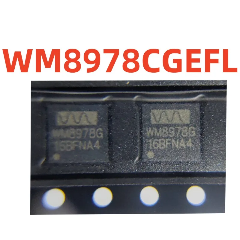 WM8978CGEFL   screen printing  WM8978G    100%new and original interface chip