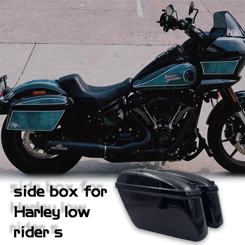 

For Harley Softail 18-24 Street Bob FXBB FXBBS Standard Motorcycle Trunk Side Luggage Harley Low Rider Side Box