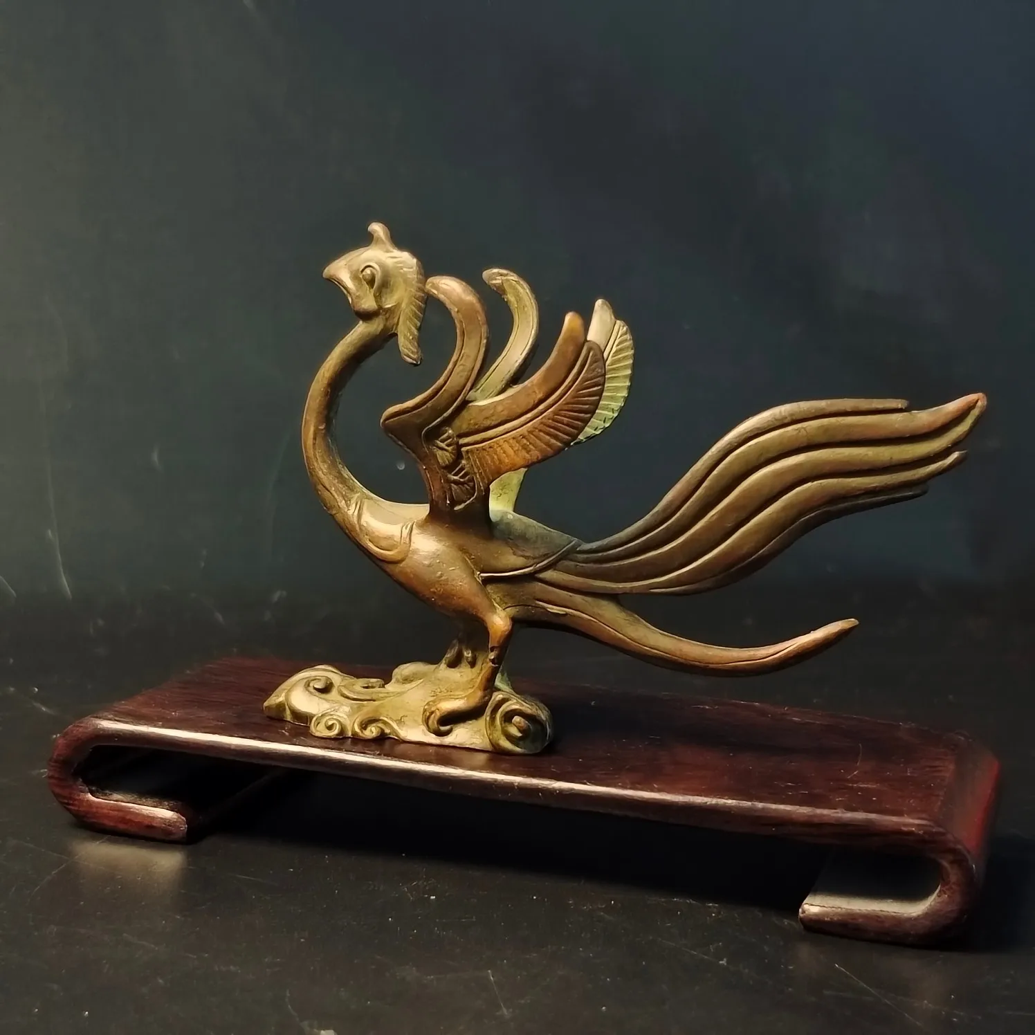 Four Mythical Beasts Statue Dragon Tiger phoenix Bird Xuanwu Statue Office Home Decor Gift for Desk Ornament