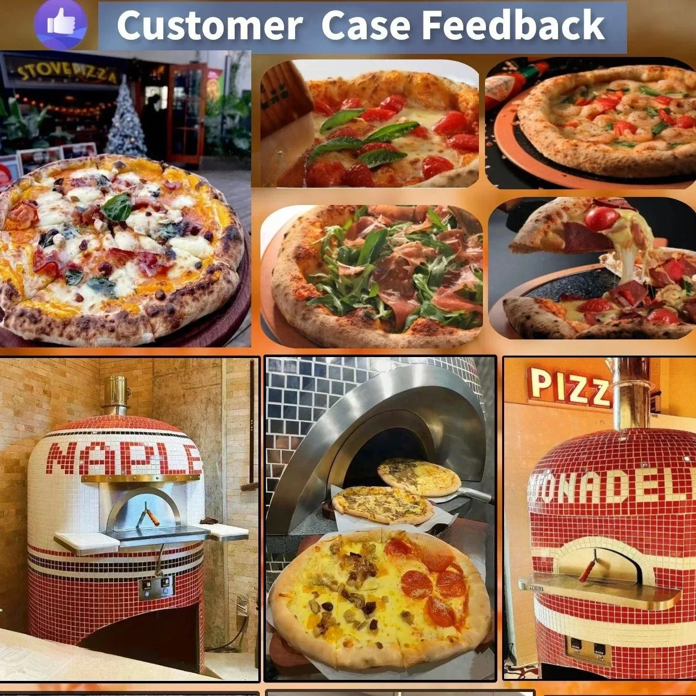 A Low Price Of New Materials Wholesale Good Manufacturers Rotary Gas Fast Napoli Rotating Grill Pizza Oven For Restaurant Japan