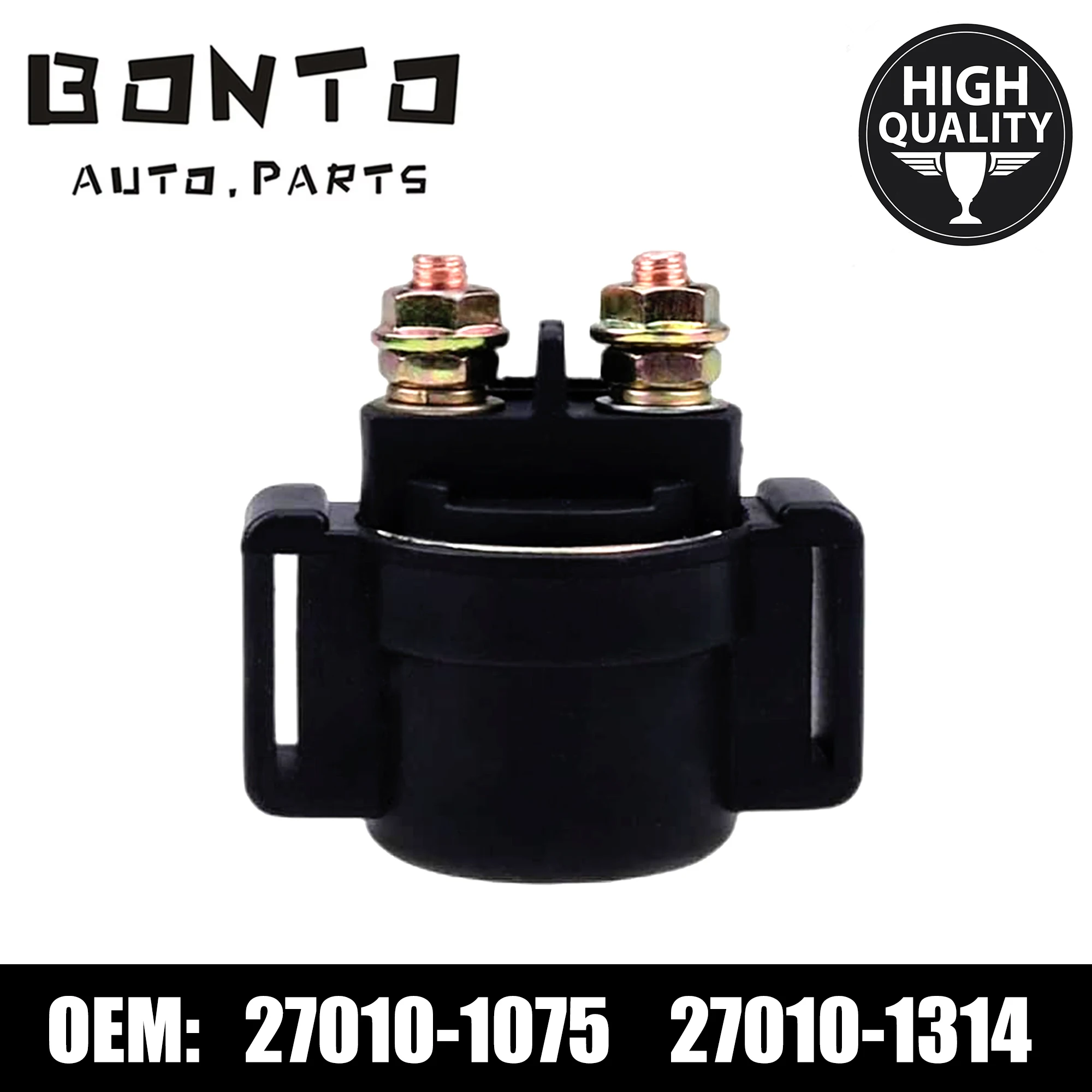 Interruptor de relé de solenoide de arranque BONTO para Kawasaki Bayou 185 300 Mojave 110E reemplazar 27010-1075 27010-1314