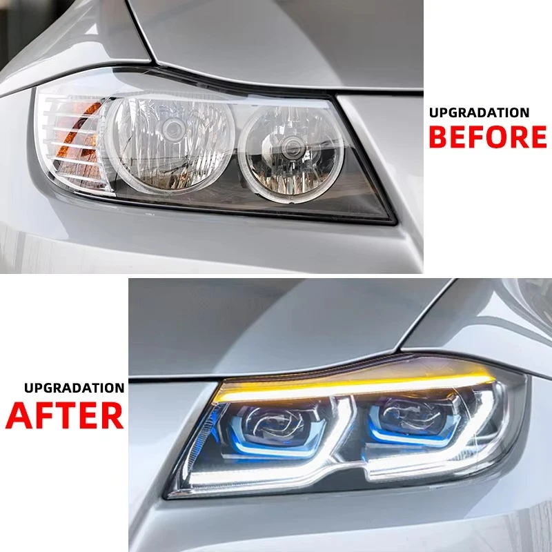 

Подходит для модернизированных светодиодных лазерных фар ксеноновых фар BMW E90 335i 330i 325i.