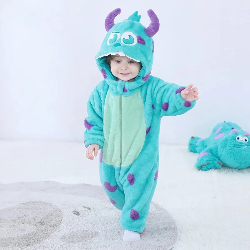 

Cute Animal Costume for Boys and Girls, Halloween Party Jumpsuit, Festival Cosplay Outfit, Kigurumis, Winter Warm Clothing