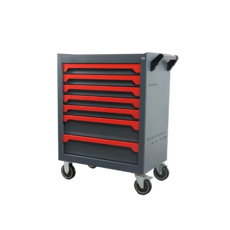 Factory Price Customized Professional Garage Metal Storage Tool Box With Tool Holder