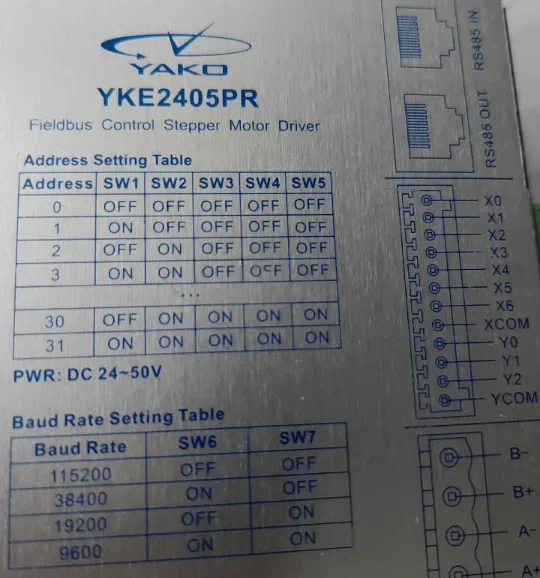 2026 [Fake One Penalty Ten] YKE2405PR Research And Control YAKO Two-phase Stepping Motor Driver
