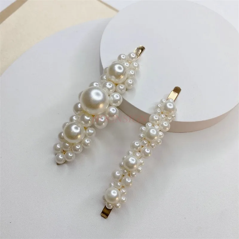 Hairpin, broken hair on the forehead, edge clip, women's line clip, fashionable high-end headwear