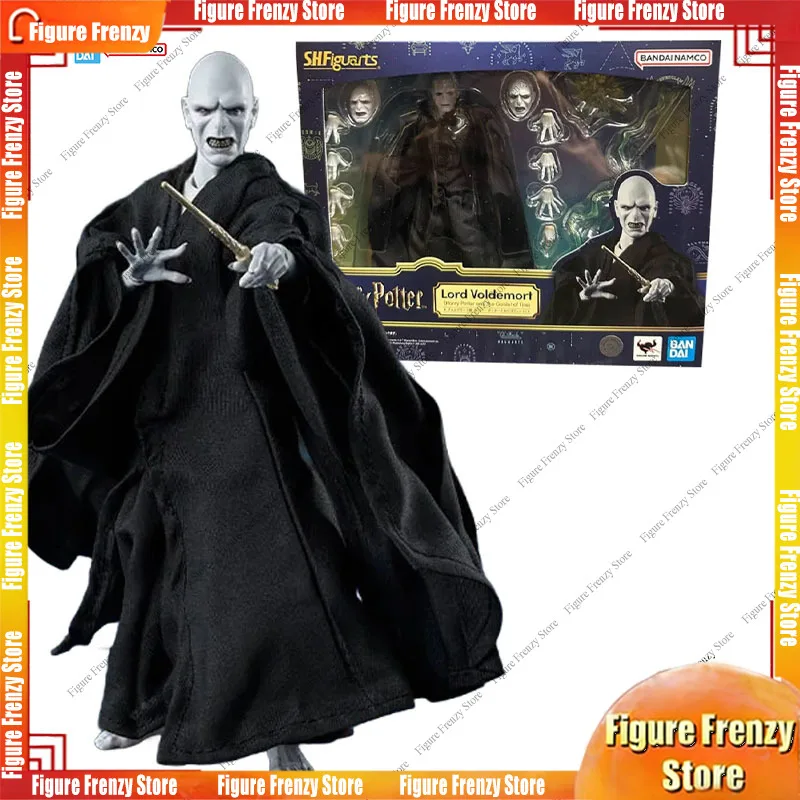 

Spot SaleBandai S.H.Figuarts Harry Potter The Goblet of Fire Mol Kit Genuine SHF Lord Volmort Moive Action Figure for Boys Toys