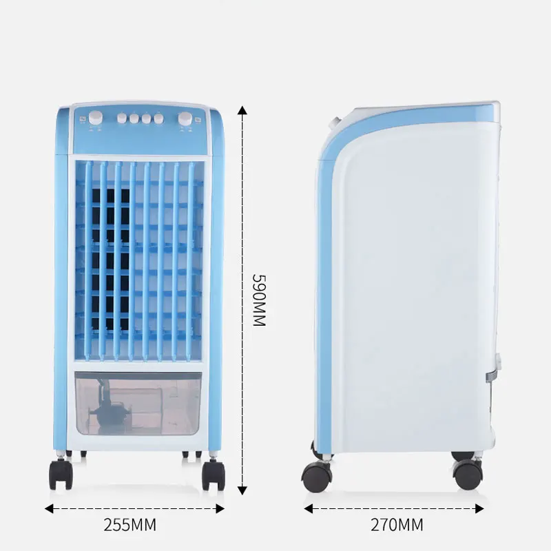 Air Conditioning Fan Refrigeration Fan Humidification Single Cooling Fan Remote Control Timing Mobile Small Air Conditioner