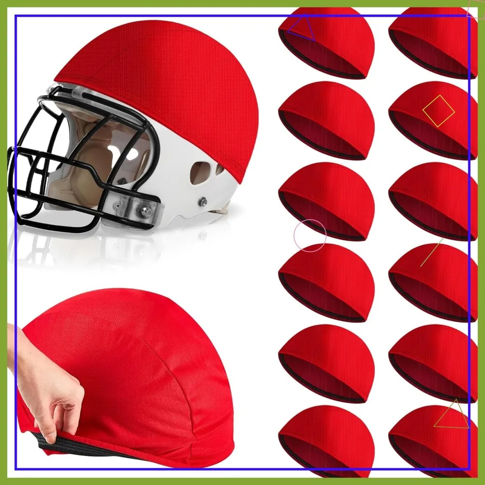 

Football Helmet Covers for Practice Scrimmage Cap, Youth Adult, 10.4 Inch Diameter