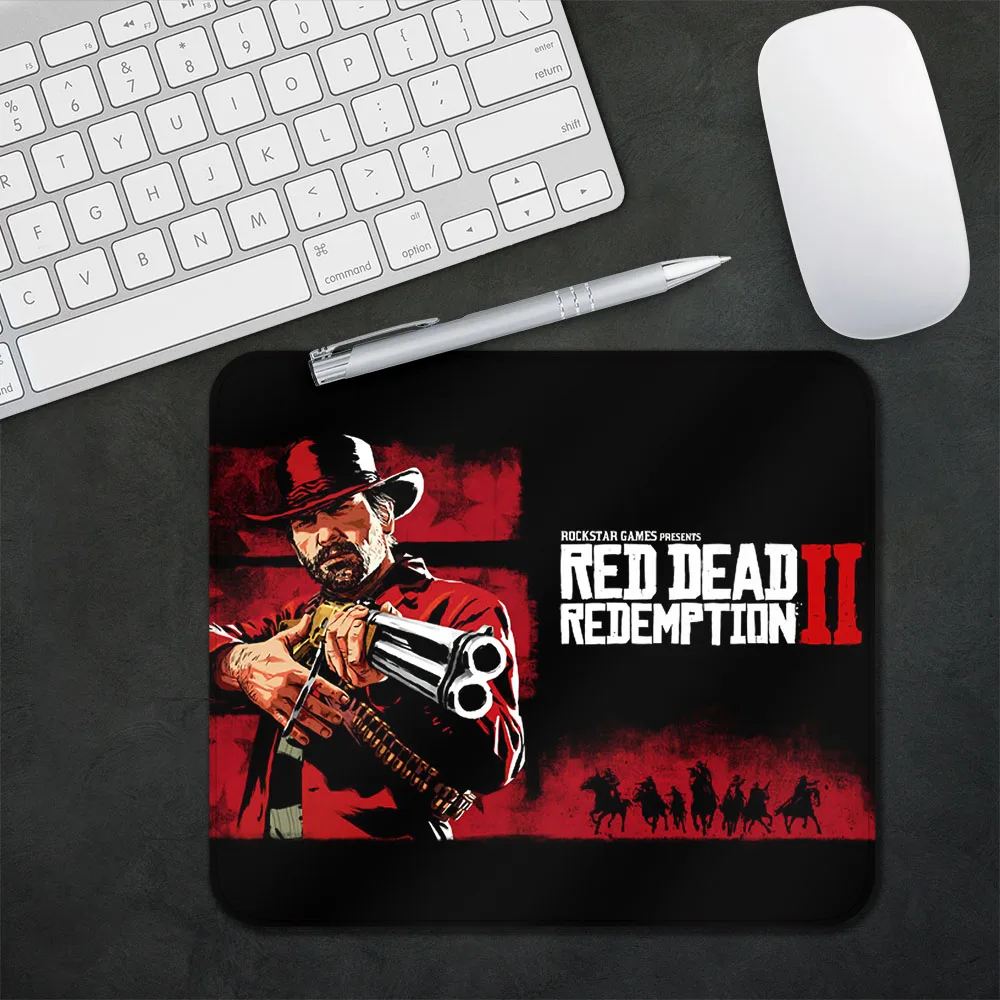 Red Dead Redemption 2 rdr2 uns West Cowboy Gaming Mauspad xs kleines Mauspad für PC Gamer Desktop Dekoration Büro Maus matte