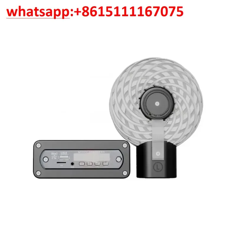 DIY Electronic Experiment Set 120mm Rotating Magnetic Coil With Matching Power Amplifier