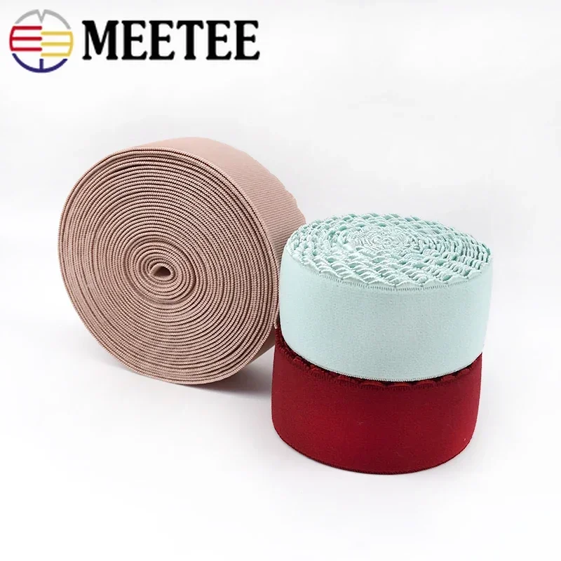 3/5/10M 40mm Elastic Bands Nylon Rubber Band Underwear Trousers Waist Strech Tape Webbing Garment Belt DIY Sewing Accessories