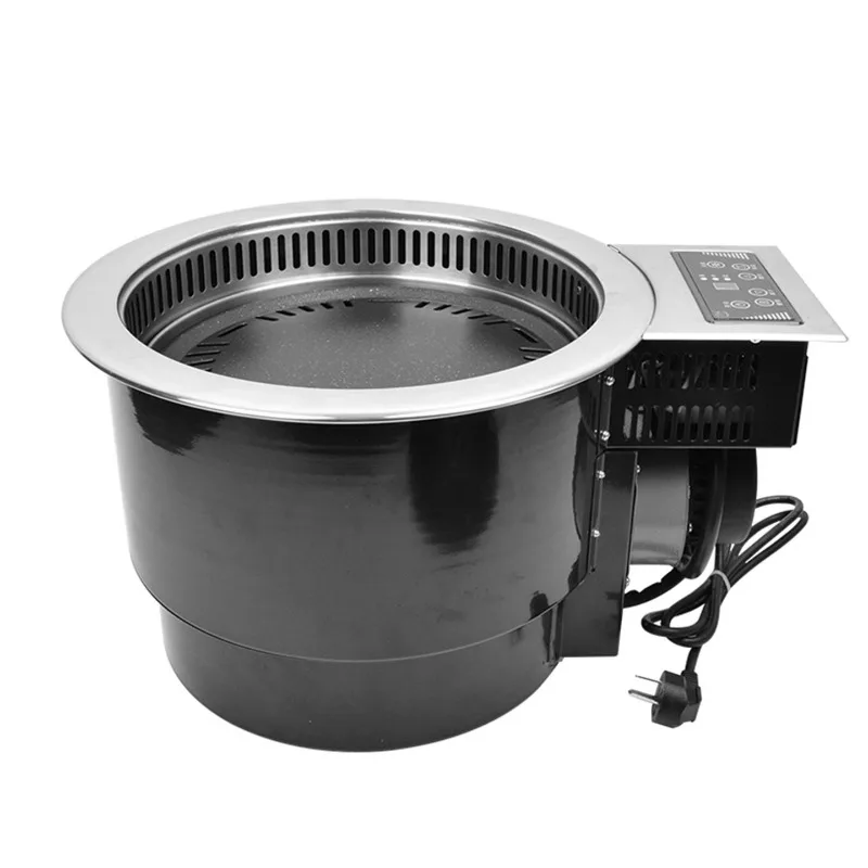 Self-circulation electric grill Commercial grill Commercial self-service smokeless grill Non-stick