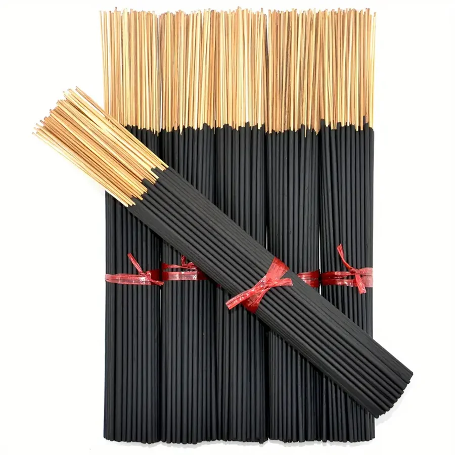 [100 Sticks Long Burn Incense] Japanese Cherry Blossom Incense Sticks, Extended to 10 Inches - 1 Bundle of 100 Sticks - Smooth