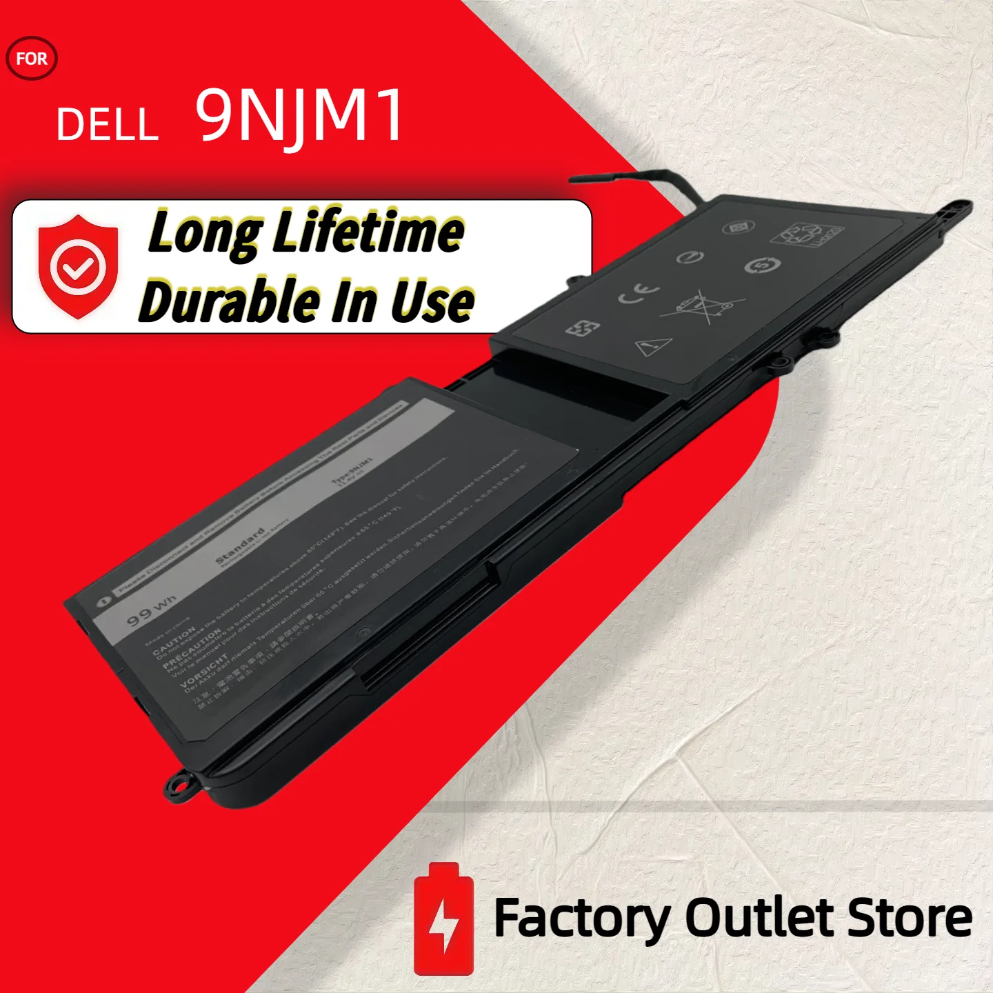 Wholesale And Retail❗❗❗ 9NJM1 Laptop Battery For DELL Alienware 15 R3 R4 17 R4 R5 Series P31E P69F 44T2R HF250 MG2YH