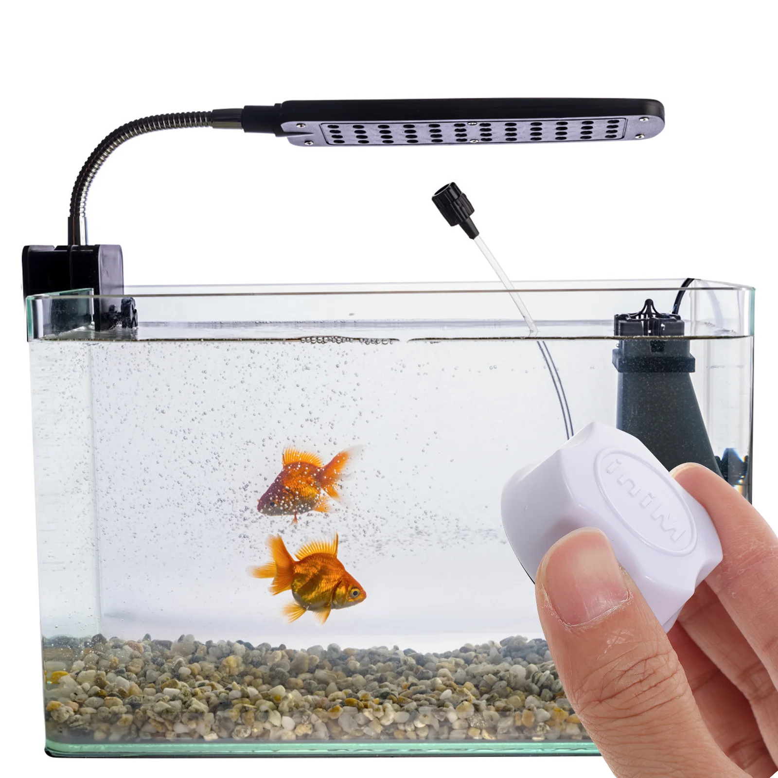 

Mini Magnetic Brush Aquarium Accessories for Fish Tank Glass Cleaner Scraper Jean Buttons Filter