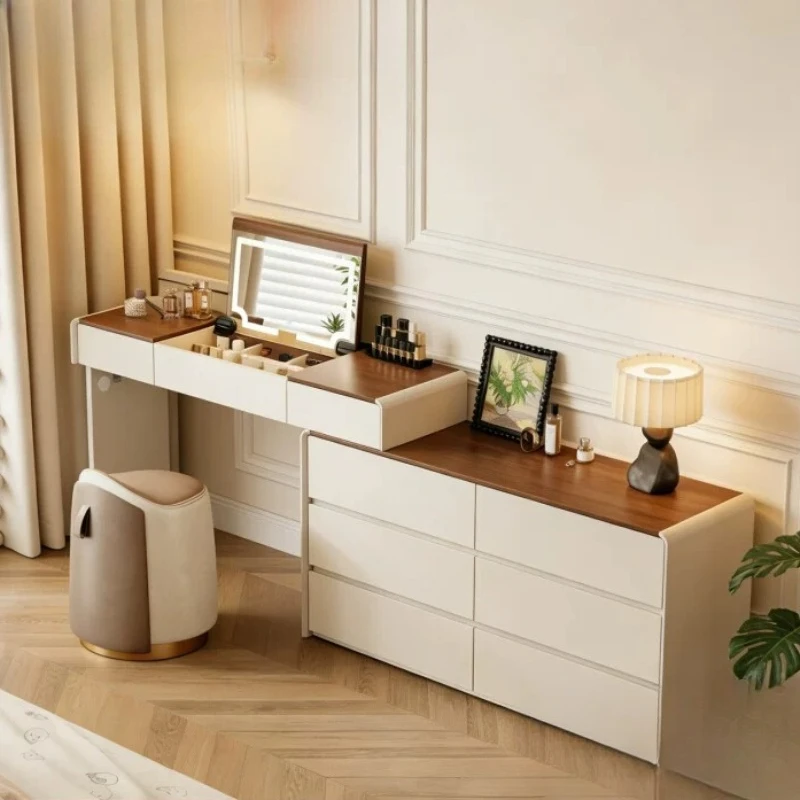 Beauty Modern Dressing Table Bedroom Makeup Luxury Mid Century Vanity Table Organizer Storage Penteadeira Trendy Furniture