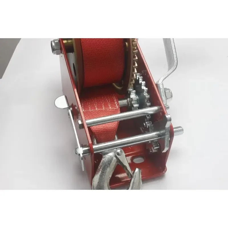 Heavy Duty 3000lb Marine Worm Gear Hand Winch 1360kg Capacity Boat Trailer Anchor Windlass Manual Crank Handle for Yacht