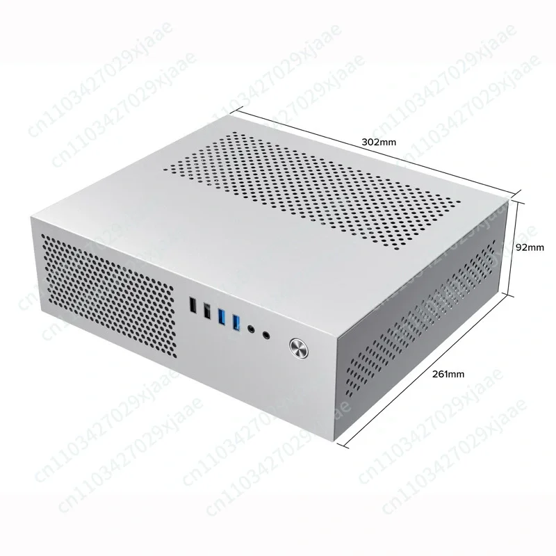 A10 Mini Horizontal Vertical 24 * 24 Main Board Small 1U Power Supply 7.3L Computer Case