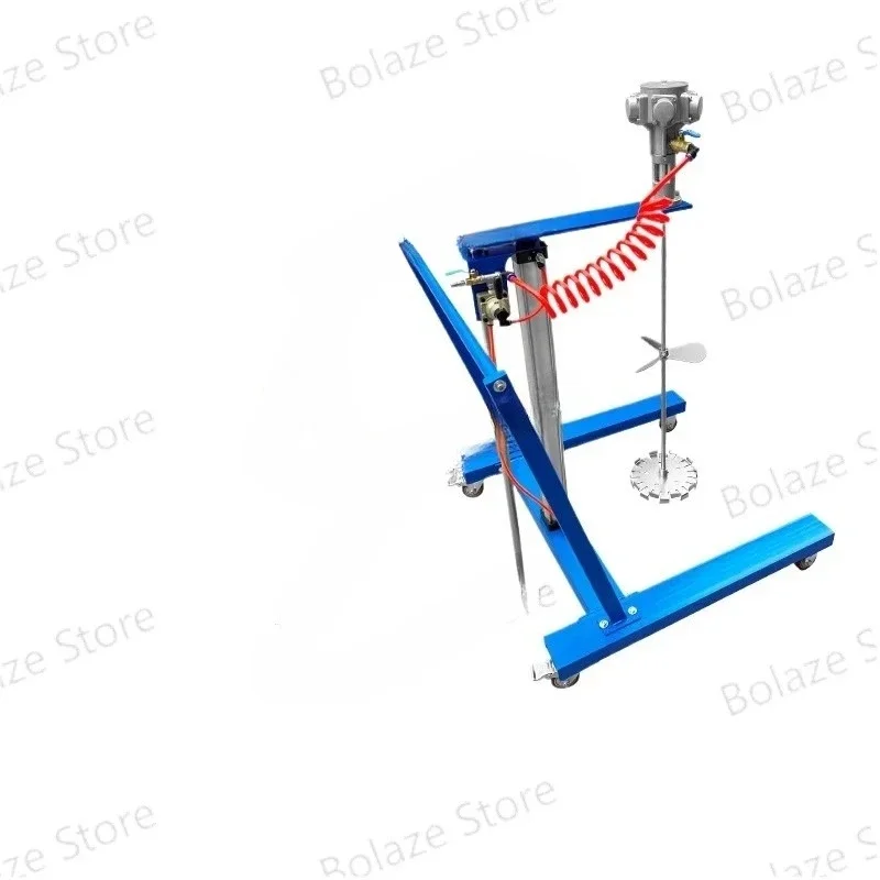 

Fully Automatic Lifting Trolley IBC Ton Drum Mixer, Paint Glue Oil Drum Paint Explosion-proof Mixer