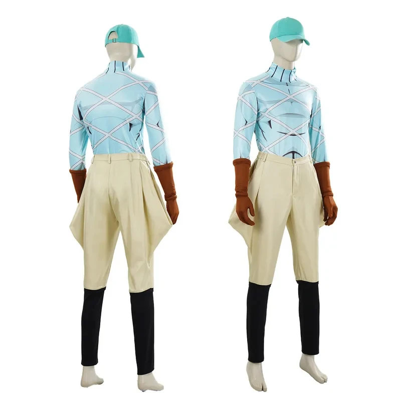 

Bizarre Adventure Diego Brando Cosplay Costume Anime Character Halloween Masquerade Performance Clothing for Adult Men hf5]]