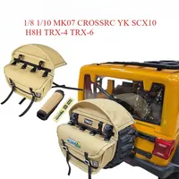 1/10 & 1/8 Simulation Emotion Parts Spare Tire Cover Decorative Backpack for MK07, CROSSRC, YIKONG, SCX10, H8H, etc.