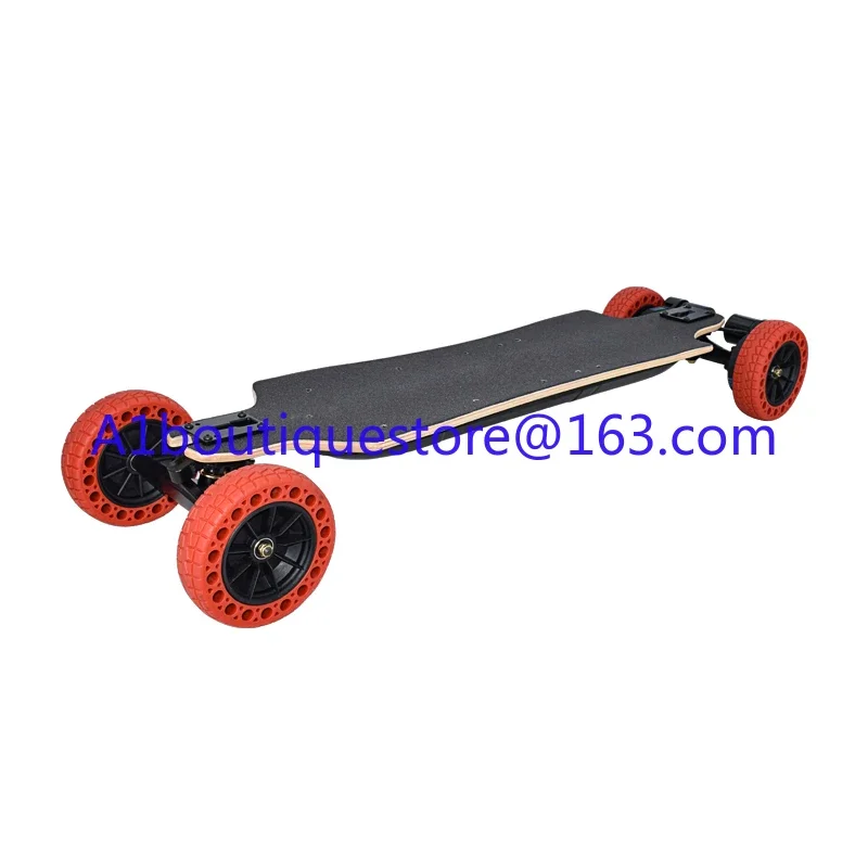 Dual motor electric skateboard e maximum speed 40 km.h four-wheel skateboard