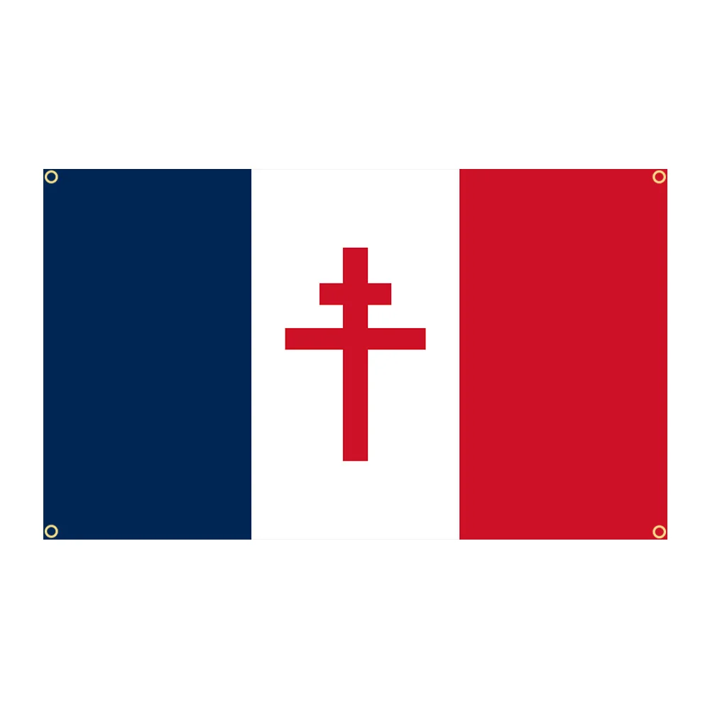 

90x150cm Free France Ensign National Flag Polyester Printed History Banner Home or Outdoor For Decoration Tapestry