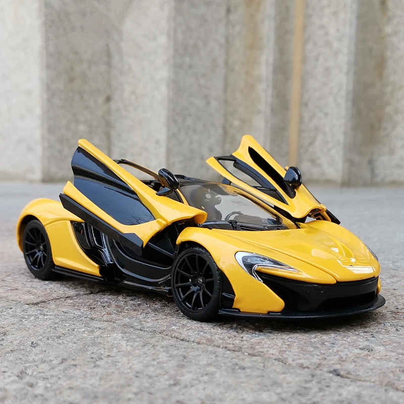 1/24 McLaren P1 Alloy Sports Car Model Diecast Metal Toy Racing Car SuperCar Model Collection High Simulation Toy Gift