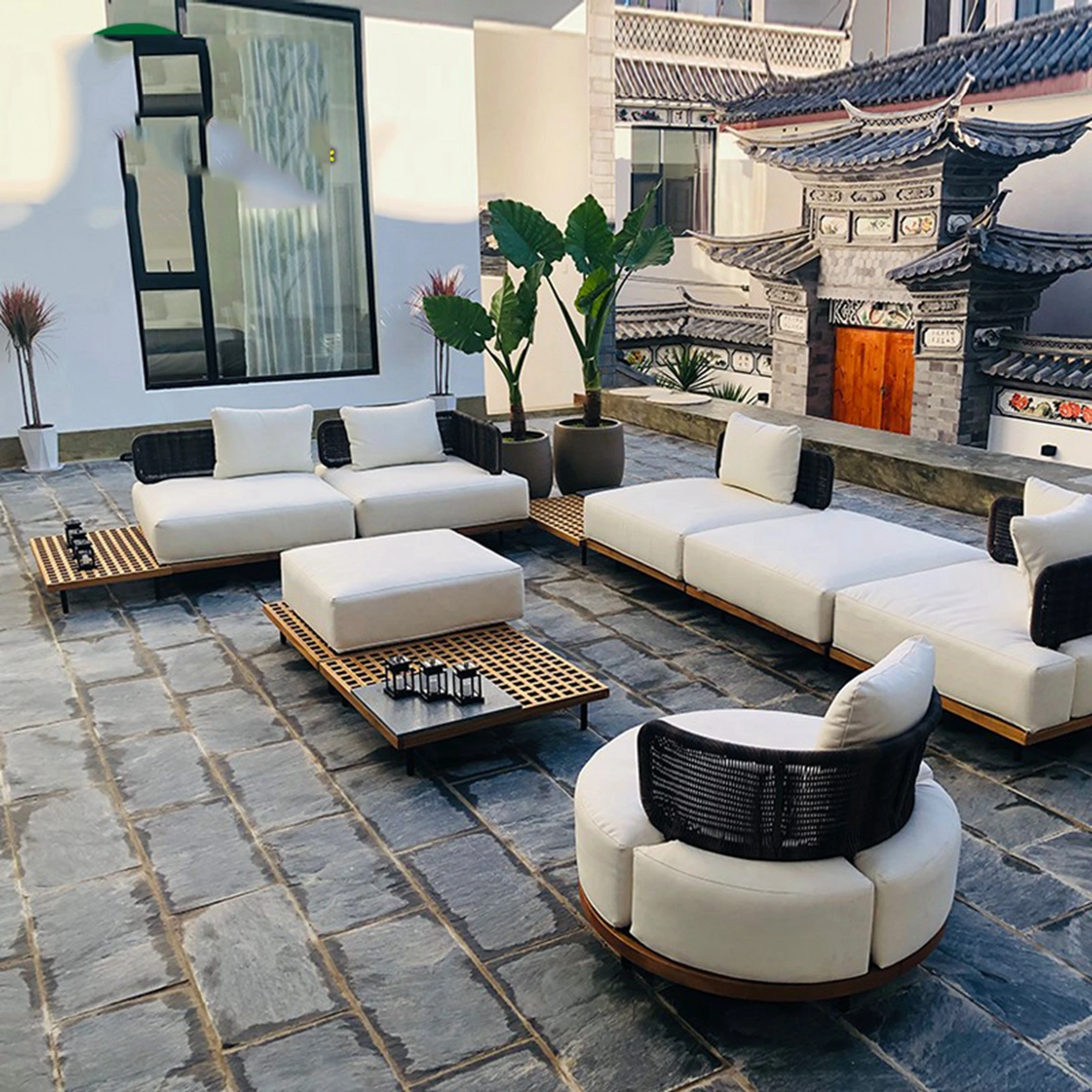 Indonesia Luxury Loveseat Pati - Outdoor Furniture Indonesia review and price