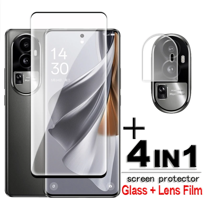 

Для OPPO Reno10 Pro Plus стекло 3D изогнутая защита для экрана OPPO Reno10 Pro + 10 Pro Plus закаленное стекло для Reno10 Pro пленка для объектива