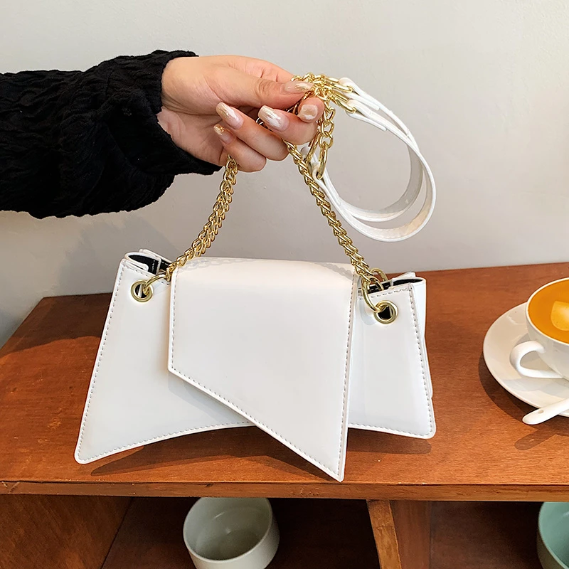 Cute Bags For Women Small Pu Leather Underarm Shoulder Bag Luxury Designer Handbags And Purse Women Chain Fashion Bag Sac A Main