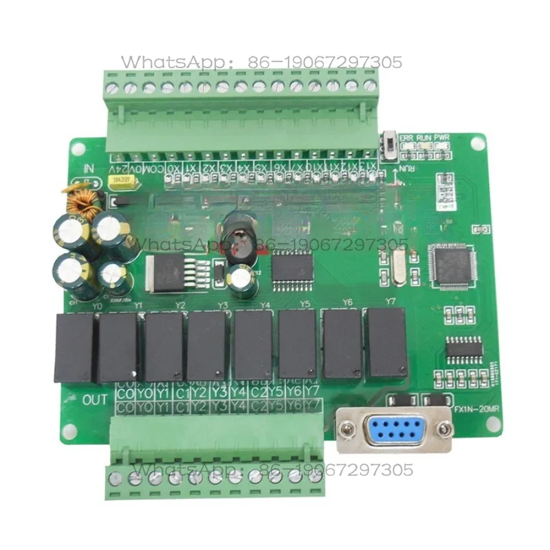 PLC Industrial Control Board Controller Board Type FX1N-20MR/MT Is Programmable and Simple