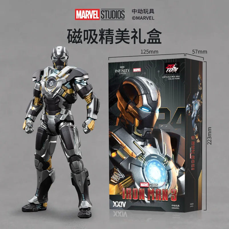 

2025 Новый Marvel Toys 1/10 18 см Железный человек Mk16 Mk22 Mk24 35 Mk41 Mk47 Фигурка Масштабные коллекции Фигурка Подарок на день рождения Игрушка