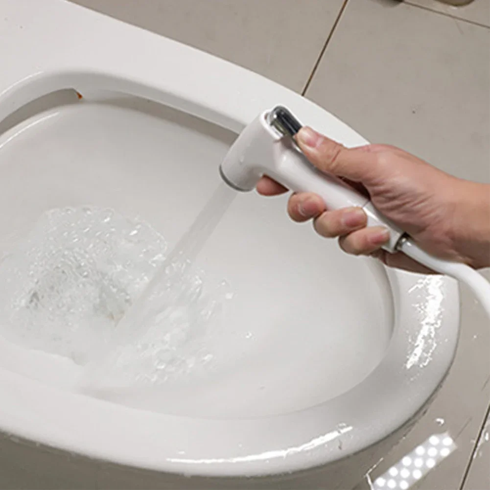 Toilet Bidet Spray 1 Set 1/2 Interface Bathing Romm Handheld Pressurized Nozzle Cleaning Flushing High Quality