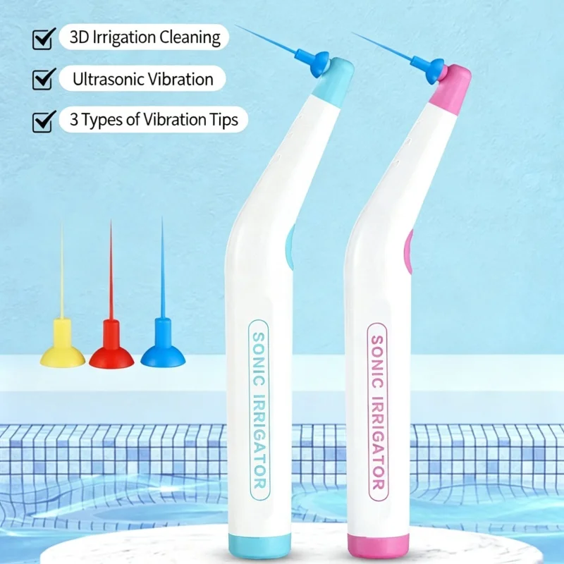 60PCS Dentistry Basic Instrument Endo Tips Cleaning Odontologia Sonic Irrigator Dental Tool For Endo Root Canal Endodontic Tool