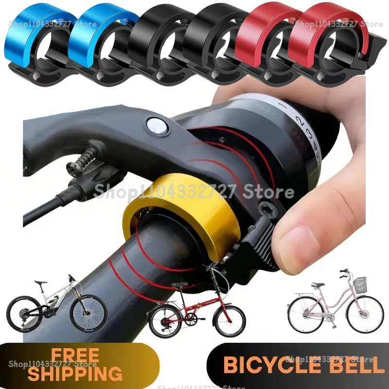 Bocinas para Bicicleta de Carretera y Montaña, Campanas Invisibles de Acero Inoxidable, Accesorios de Seguridad para Ciclismo