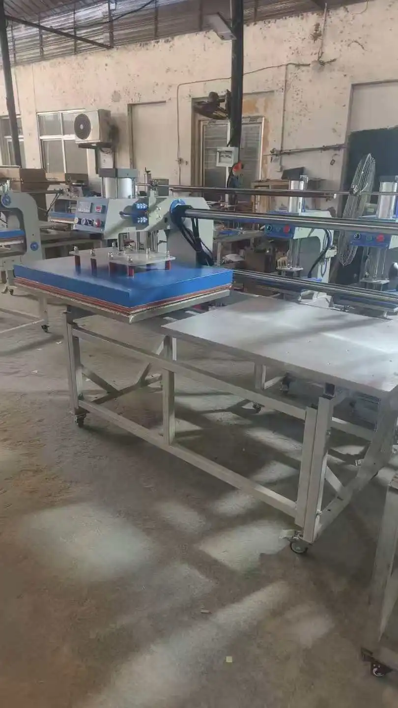 Factory Price 40*60cm Automatic Double Stations Heat Transfer Machine for T-Shirts DTF Pneumatic Heat Press 0 250°C