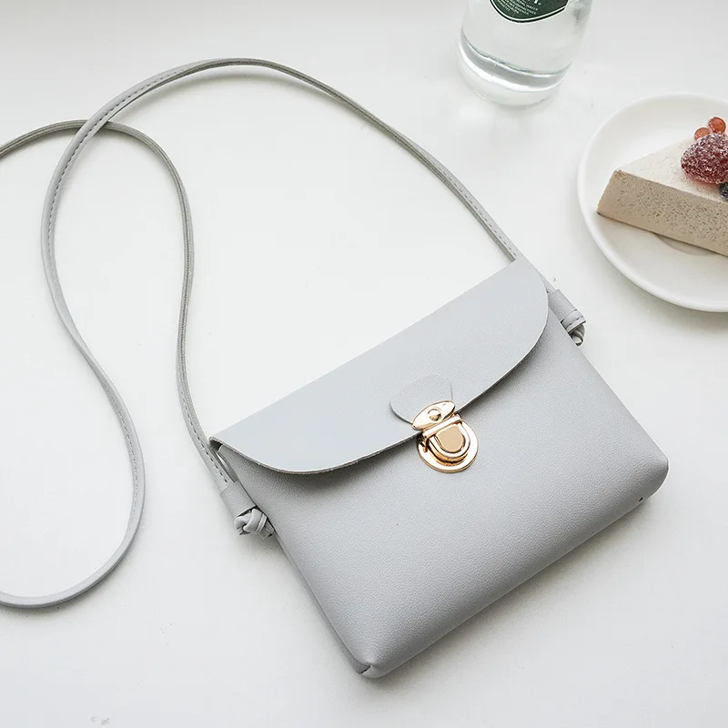 2023 Spring New Women\'s Bag Korean Version Personalized Metal Buckle Small Square Bag Versatile Mobile Bag