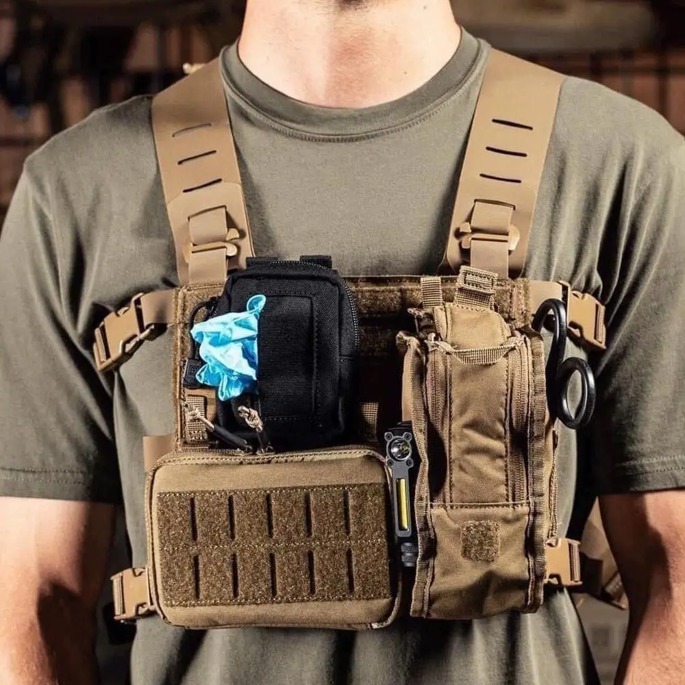 قوي النايلون واجب حزام قفازات الحقيبة متعددة الوظائف تخزين بلون مول ملحق الحقيبة المحمولة في الهواء الطلق حقيبة صيد قفاز #3