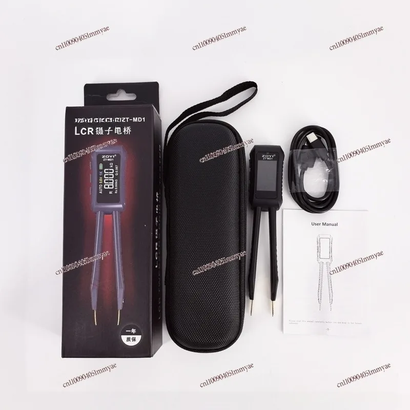 

Intelligent Digital LCR Tweezers Bridge ZT-MD1 Chip Resistance Inductor Capacitor Component Testing