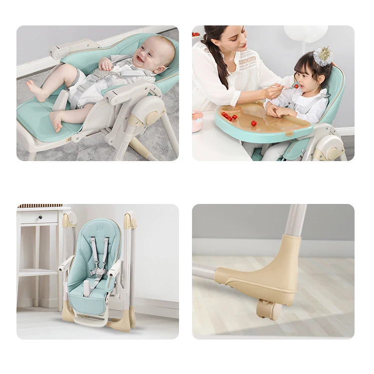 Portable baby seat baby dinner table multifunction adjustable folding chairs for children2019