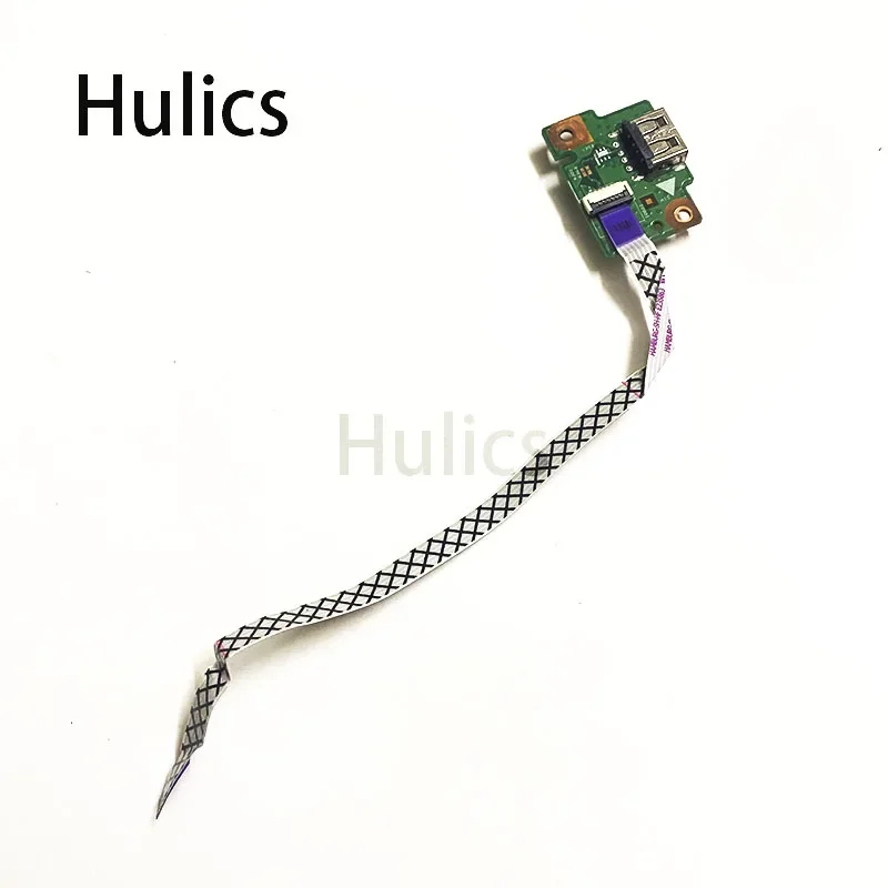 Hulics Usado para DELL Inspiron 14R 3421 5421 5437 Cabo de Placa de Porta USB Original CN-0YJP8J 12739-1
