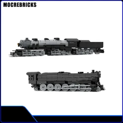 City Erie Class P1 Railway Triplex Steam Locomotive MOC Building Block Train Carriage Assembly Model Brick Toys Kid XMAS Gifts