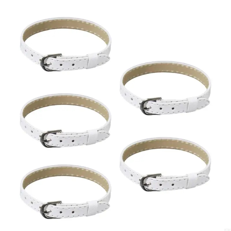 97be Zestaw 5 elastycznego regulowanego paska modelu do zamknięcia metalu pasa pasa